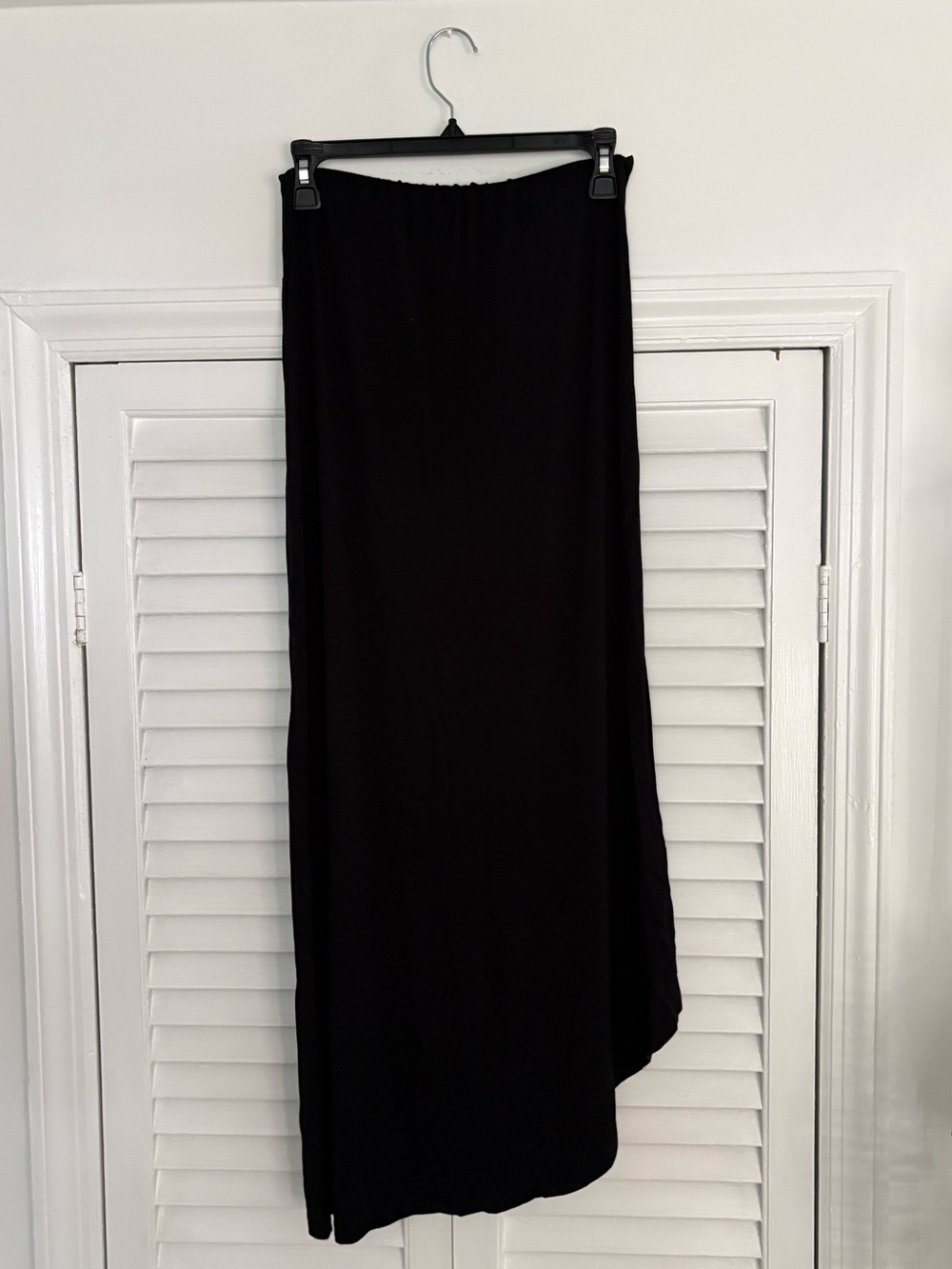 Classic Black Maxi Skirt - Women